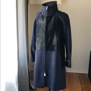 NWT club Monaco jacket size small navy blue